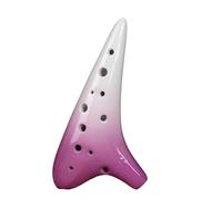 strumento ocarina Strumento Musicale Etnico Professionale Per Ocarina Soprano A 12 Fori Con Chiave SC Per Produzione Ceramica Per Principianti (Color : B)