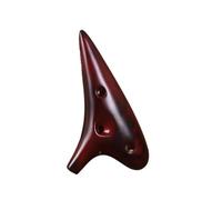 strumento ocarina Strumento Musicale Ocarina A 12 Fori Tono Alto C Ocarine In Ceramica Flauto Accessori Per Strumentazione Musicale Professionale (Color : Red Brown)