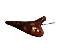strumento ocarina Strumento Musicale Ocarina Giallo A Dodici Fori Tasto C Alto Ocarina Di Produzione AC