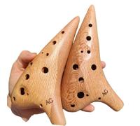 strumento ocarina Strumento Musicale Per Flauto Traverso Professionale Ocarina In Porcellana Avanzata A 12 Fori (Color : 3AC)