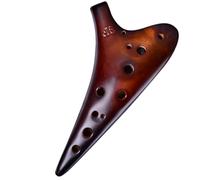 strumento ocarina Strumento Ocarina 12 Fori SF Chiave FA Tripla Dodici Fori Lacca Affumicata Livello Di Prestazione Professionale