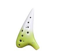 strumento ocarina Suona L'ocarina A Dodici Fori Contralto C Chiave AC Produzione In Ceramica Tono Accurato Ocarina Gradiente Per Principianti 12 Fori (Color : 2)
