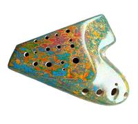 strumento ocarina Triple Ocarina 16 Fori Ocarina Of Time Strumento Musicale Professionale Ocarine Flauto (Color : 2)