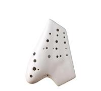 strumento ocarina Triple Ocarina Alto Tone C Ocarina Of Time Ocarine Per Strumenti Musicali Professionali (Color : Matte White)