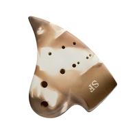 strumento ocarina Tubo Composto Per Ocarina Contralto A Tre Tubi A Fuoco Semplice, Grado Di Prestazione Professionale A Sei Fori A Tre Tubi SF Alti Fa