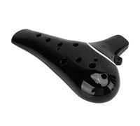 Strumento Ocarine, Ocarina Portable C Key ABS nero per suonare