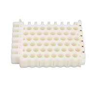 Strumento organizer per cavi con fori da 9 mm, pettine per fori di cavi di rete per cavi CAT5, CAT6, CAT7, strumento compatto in ABS e rame per la gestione dei cavi per il (8x6 fori)