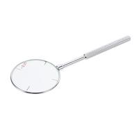 Strumento Ottico Cilindro Incrociato Portatile in Vetro per Optometria | Uso Sperimentale, Design Tascabile Manuale, Lega di Zinco, Finitura Argento, Forma Rotonda