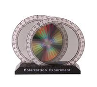 Strumento ottico Giocattolo Professionale Polarizzatore Sperimentatore Polarizzatore Dimostratore di Polarizzazione della Luce Giocattolo Esperimenti di Fisica per la Polarizzazione della Luce