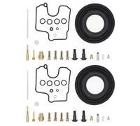 Strumento parti del motore Kit Di Riparazione E Revisione Del Carburatore Per Motocicletta, Guarnizioni E Getti Per Suzuki SV650 SV650S 1999-2002, Parti A Membrana