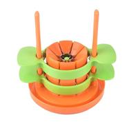 Strumento Pear Corer - Divisore Corers di frutta in acciaio | Strumento Corer arancione Slante pera facile da usare per cipolle, patate, mele, agrumi, taglierina frutta multipla