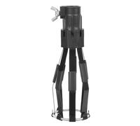 Strumento per afferrare le lampadine, estrattore telescopico per lampada da soffitto, estrattore di lampadine rotte, ausilio per l'illuminazione aerea, portatile, telescopico, costruito per attività