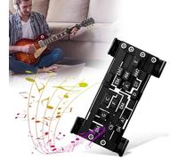 Strumento per allenare accordi per chitarra, strumento portatile per allenamento di accordi per chitarra doppia, accessori per chitarre folk ordinarie da 96,5 cm a 106,7 cm