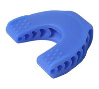 Strumento per allenare la mascella blu, per donne e uomini, in silicone, per tonificare il viso, per tonificare il viso, per allenare la mascella, riduttore per doppio mento, attrezzo portatile per