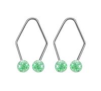 Strumento per allenare le fossette per il viso, 2 pezzi, strumento per la cura della pelle per il contorno delle guance e il miglioramento del sorriso, in acciaio, per esercizi facciali e routine