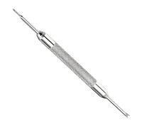 Strumento per anse a molla per orologio, design a doppia estremità, forcella e estremità dritta, cambio cinturini e fibbie, kit di riparazione e misura per la rimozione del cinturino dell'orologio