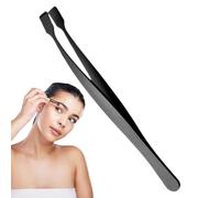 Strumento per applicatore lash - Tweezers per applicatori per cluster per ciglia | Pinze di precisione con punta curva, kit di impugnatura affilata in acciaio inossidabile, pinze adesive non scivolose