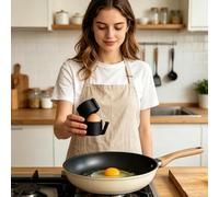 Strumento per aprire il guscio d' - manuale manuale, Cracker Gadget da cucina portatile dal design antitaglio per rompere le uova pulite Strumento di preparazione degli alimenti inossidabile