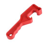 Strumento per Aprire il Secchio in Plastica, Strumento per Aprire il Secchio, Strumento per Aprire il Coperchio per Vernice, Secchio in Plastica da 5 Galloni, per Garage, Rosso
