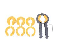 Strumento per Aprire L'anello della Lunetta Dell'orologio in Lega per Orologiai, Rimozione della Copertura Protettiva, Diversi Tipi di Lunette con Scatola di Plastica