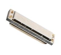 Strumento per armonica cromatica a 10 fori con due grandi ottave facili da suonare e pettine in plastica sigillato Set Di Armonica (Color : B)