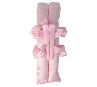 Parsa Beauty Strumento per arricciare capelli – Bigodini senza calore con srunchies e mollette – Rosa