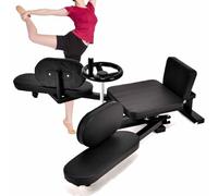Strumento per barella gambe in acciaio inox con regolazione a 180°, ruota universale a 360°, per allenamento di danza e ginnastica