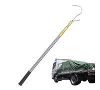 Strumento per camion Bed Buddy - Strumento manuale per il disegno del telone, personale estensibile per il recupero del metallo, attrezzatura per barre di aggancio a lunga portata, design portatile