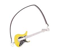 Strumento per chitarra fatevi prima di andare per bambini, modello di mobili a rullo, giocattolo 1:12, vintage, per chitarra Dollhouses Dollhouses Musical Instrument