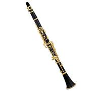 Strumento per clarinetto con corpo in bachelite doppio a due sezioni placcato in oro Strumento Clarinetto