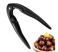 Strumento per cracker in acciaio - Heavy Duty Manual Peeler, Fast Chestnut and Nut Cracker | Easy Grip Stainless Steel Opener for Pecan, nocciola o chestnut | Kitchen Gift for Adults, Elderly