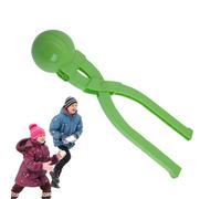 Strumento per creare palle di neve, manico ergonomico facile da impugnare, design ingrandito e ispessito, strumento per modellare palle di neve e argilla, clip per palline da neve adatte per giochi