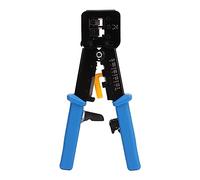 Strumento per Crimpare Ethernet, Pinza per Crimpare Accurata | Design integrato, acciaio resistente, facile da usare, compatibilità 6P/8P