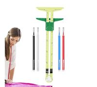 Strumento per cucire con calibro scorrevole - Righello per punti regolabile, per quilting, per sartoria con penne colorate | Controllo dei dettagli per la spaziatura degli del tessuto