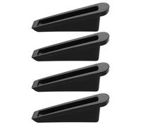 Strumento per cuneo fermaporta in gomma resistente, fermaporta a cuneo, 4 pezzi