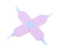 Strumento per Cura Bebé 4 in 1 Lavanda, Design a Croce | Pp e Pet, Sicurezza e Durata, Pulizia Naso e Orecchie, Unghie per Ragazzo Ragazza e Ragazzo Ragazza Piccoli