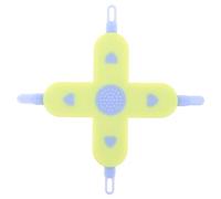 Strumento per Cura Ragazzo Ragazza 4 in 1, Rimozione Cerume e Unghie | Punte Morbide e Arrotondate, Forma Ergonomica a Croce, PET e PP, per Orecchie e Preparazione Bagno