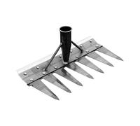 Strumento per diserbo da giardino - Rastrello a mano a doppio lato, rimozione manuale delle erbe cattive | Manuale staccabile multiuso Rastrello per diserbo per il giardinaggio del cortile del