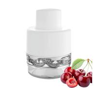 Strumento per disossare le ciliegie, rimozione dei semi di ciliegie, rimozione delle ossa di frutta Corer di ciliegie in acciaio inossidabile, rimozione del nucleo portatile ad alta resistenza con