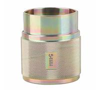 Strumento per driver paraolio forcella moto Acciaio al carbonio di alta qualità Installazione facile Manutenzione rapida Driver universale per guarnizione forcella anteriore per (54 mm)