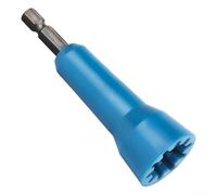 Strumento per elettricista con codolo esagonale, adatto per trapani elettrici, per accelerare il montaggio dei connettori del filo e fissare le connessioni (rosso)