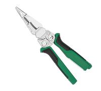 Strumento per elettricista con tester dal vivo spelafili regolabile e pinze da taglio, pratico strumento spelafili in lega di acciaio