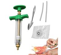 Strumento per erogatore di alimenti liquidi - Siringa per liquidi, spreco di cucchiaio per tubo per mangiatoia | Pompa di consegna precisa, forniture di alimentazione leggera, kit di misurazione