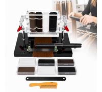 Strumento per extension capelli,kit per realizzare extension alla cheratina | con piastra, tavola di preparazione, 6 scatole di colla, righello, pettine, massimo 260°C,per pre-incollaggio