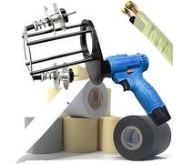 Strumento per fascette stringicavo per nastratura | Avvolgitrice portatile | Strumento elettrico portatile per fascette stringicavo efficienti, ideale per l'installazione e la riparazione di aria