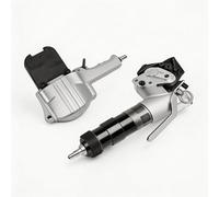 Strumento per Fasciatura in Acciaio Pneumatico, Tensionatore e Sigillatore per Cinghie Metalliche da 19-32mm con Forza di Trazione di 8,5KN per Imballaggio Industriale e Fissaggio di Palle 32mm/1.26"
