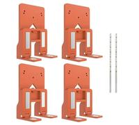 Strumento per fessure delle ante dell'armadio con guida pieghevole per fai da te e uso professionale Cerniera installazione rapida piastra di fissaggio per cerniere per porte