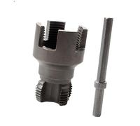 Strumento Per Filettare in PVC Per Trapano Elettrico Filettatrice Per Tubi in Plastica 1/2 Pollice 3/4 Pollice Matrici Per Filettatura PVC Strumento Esterno Interno