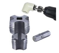 Strumento Per Filettare Tubi, Macchina Filettatrice Interna Ergonomica Da 1/2 Pollici Strumento Per Filetti | Strumento Di Filettatura Manuale Riutilizzabile Strumento Idraulico 3/4 Pul