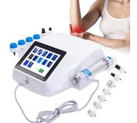 Strumento per fisioterapia ad onde d'urto, macchina per terapia ad onde d'urto extracorporea multifunzionale, con 7 testine massaggianti e display, per il trattamento della disfunzione erettile